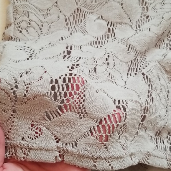 Junior's lacey sleeveless tank Derek Heart size S - Picture 4 of 5